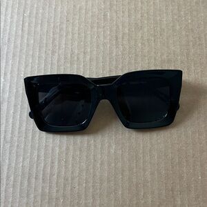 Black Square Sunglasses